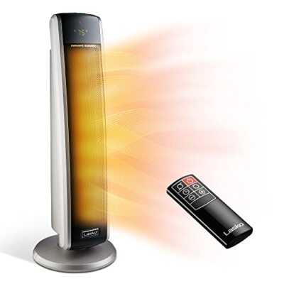 Lasko 29” Ceramic Tower Heater for Large Rooms, Whole Room Heating