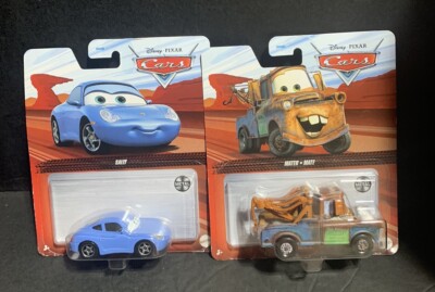 Disney Pixar Cars MATER & SALLY The World Of Cars Series By Mattel 2021