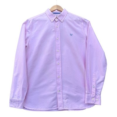 crew clothing Hemd L/S Rosa Button Down Tailored Fit Herren LARGE