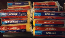 12- Wooster Super/Fab 3/8 9" Rollenabdeckungen volle Schachtel mit 12