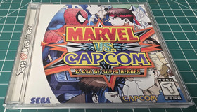 Marvel vs. Capcom: Clash of Super... (Sega Dreamcast, 1999) Tested/Working - CIB