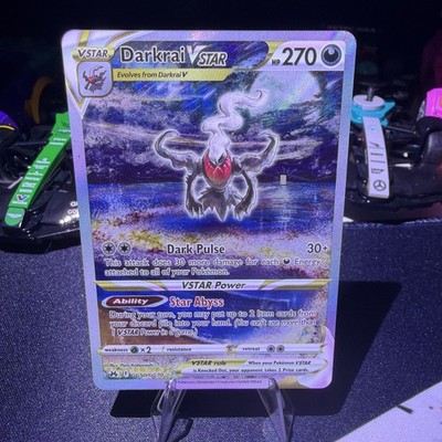 Pokemon TCG Darkrai VSTAR Holo GG50/GG70 Crown Zenith Galarian Gallery UR 270HP