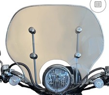 Windschild / Windschutzscheibe inkl. Halterung Alpha Motors Roller Firenze
