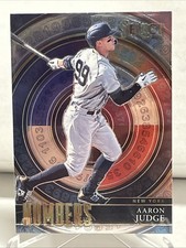AARON JUDGE 2022 PANINI SELECT SELECT NUMBERS BASEBALL INSERT CARD! NY YANKEES