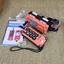 NEWTRY F21-E1B Wireless Remote Control Crane Hoist 8-Button 12V Receiver In Box