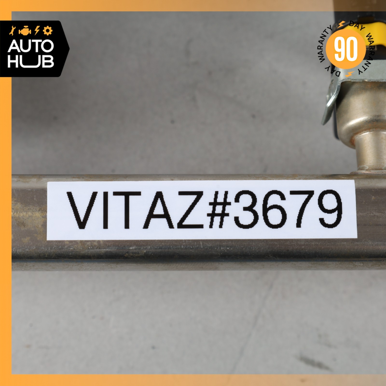 10-17 Aston Martin DB9 Rapide Left Side Fuel Injector Rail w/Injectors OEM