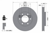 2X Pagid Bremsscheibe 54130N FüR Toyota Hiace 4 Bus RCH12 RCH22 RZH10 RZH103 4WD
