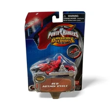 Bandai Power Rangers Operation Overdrive Red Action Cycle