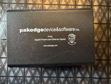 Pakedge Gigabit Power-Over-Ethernet PoE Injector, PI-04, DC 48V pre-owned