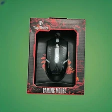 Top Tech Gaming Mouse SEALED X16 - Black Plug And Play, Optical Sensor, 3 Button