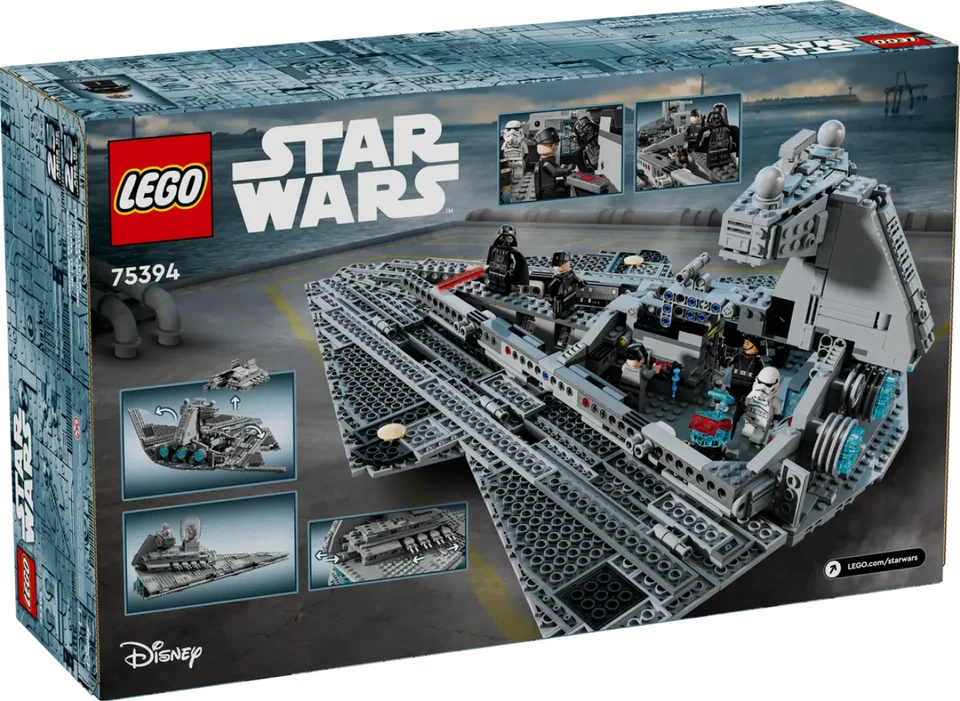 New SEALED LEGO 75394 Star Wars Imperial Star Destroyer Building Toys Set w/ ALL - Image 2 of 4
