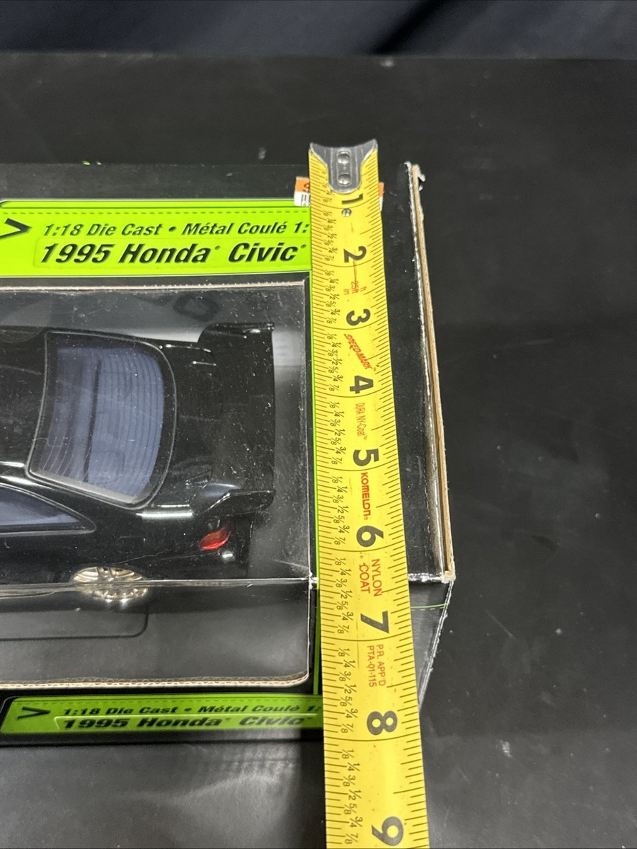 Fast & The Furious Honda Civic 1995 Diecast 1/18 Scale American