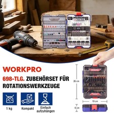 WORKPRO 698PC Multifunktionswerkzeug Zubehör...