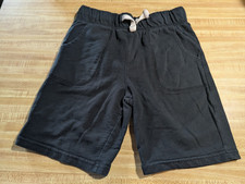 Carter's boy size 8 100 cotton elastic waist black fleece lined sweatshirts