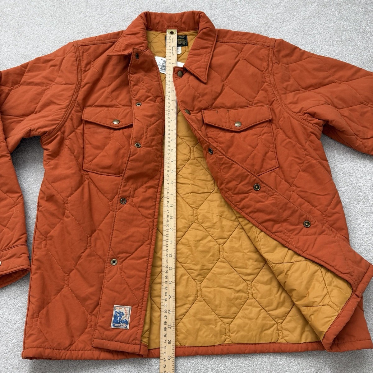 Double RRL Ralph Lauren Jacket Mens Quilted Limited-Edition Large