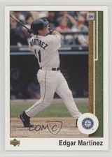 2002 Upper Deck Authentics Edgar Martinez #37 HOF 0b3