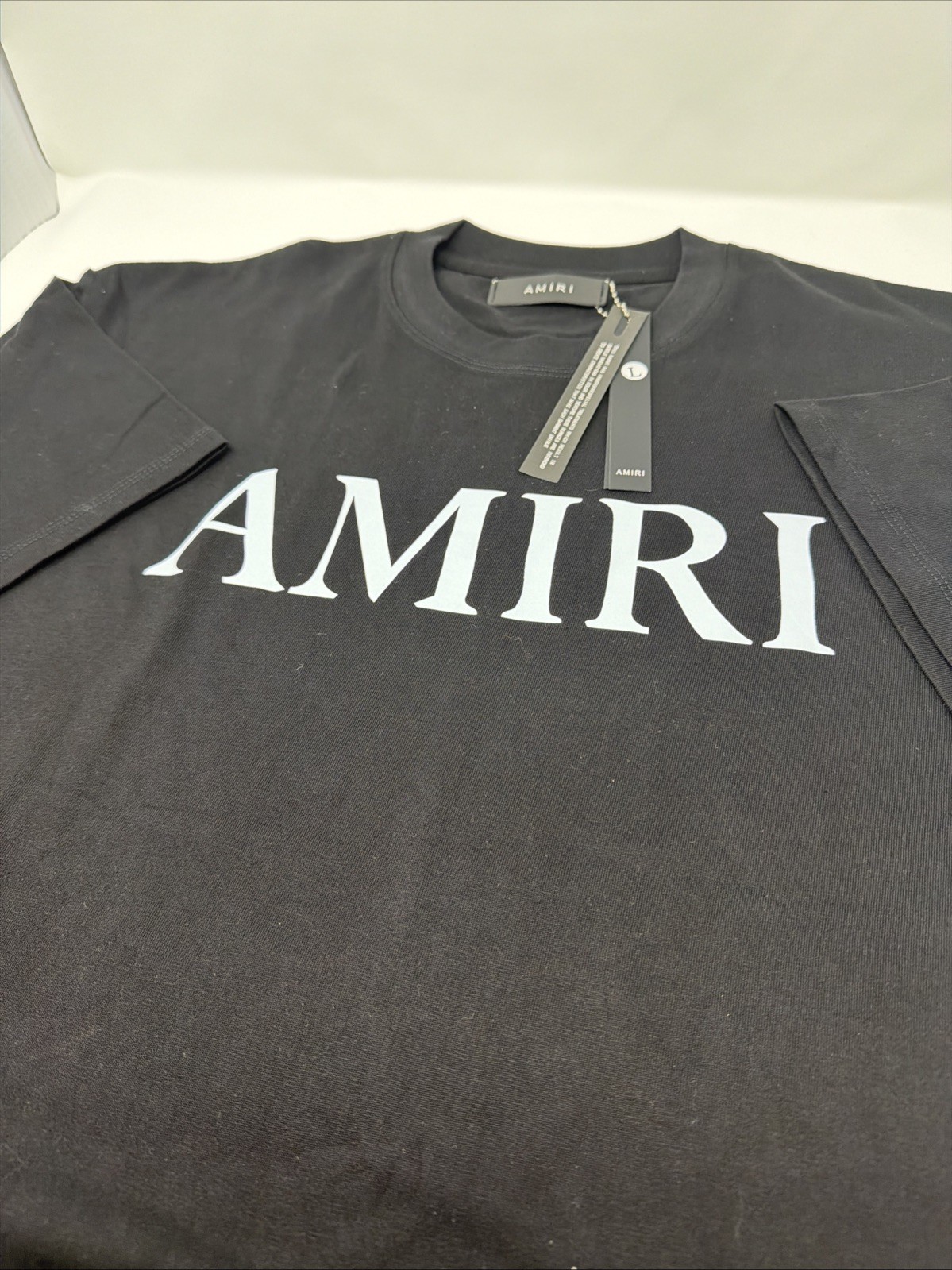 AMIRI, BOSS, Versace Men's Designer Graphic T-Shirts Cotton Jersey Size L