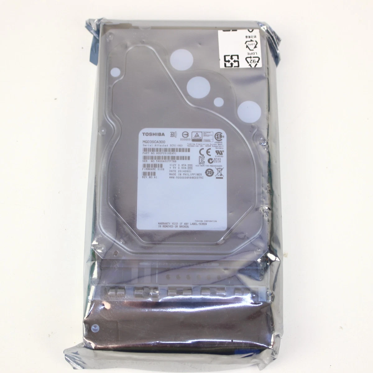 Toshiba 3.5 in Form Factor Internal Hard Disk Drives 3 TB Storage