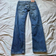 LEVI'S 513 Jeans Men's Size 30x32 Blue Slim Straight Flex Emgee Medium Wash