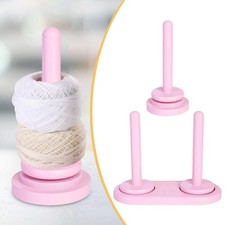 Wooden Yarn Holder 360° Rotating Crocheting Lightweight Yarn Ball Holder