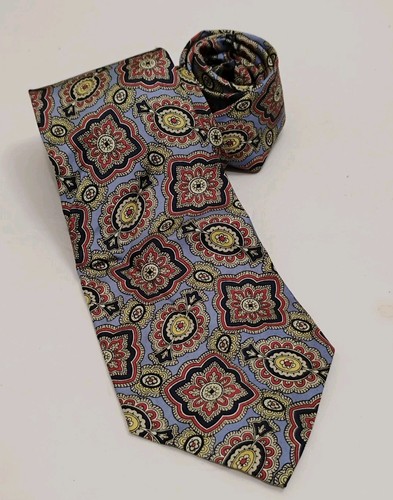 Vintage Polo by Ralph Lauren Paisley 100 % Seide Krawatte handgefertigt in den USA  - Bild 1 von 13