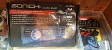 SONICHI SB50-DAB DIGITAL BLUETOOTH FRONT USB/SDMMC AUX MP3 CAR CD RADIO