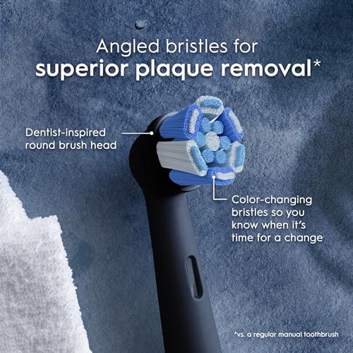 ORAL-B IO SERIES ULTIMATE CLEAN ELECTRIC TOOTHBRUSH REPLACEMENT BRUSH -  BLACK