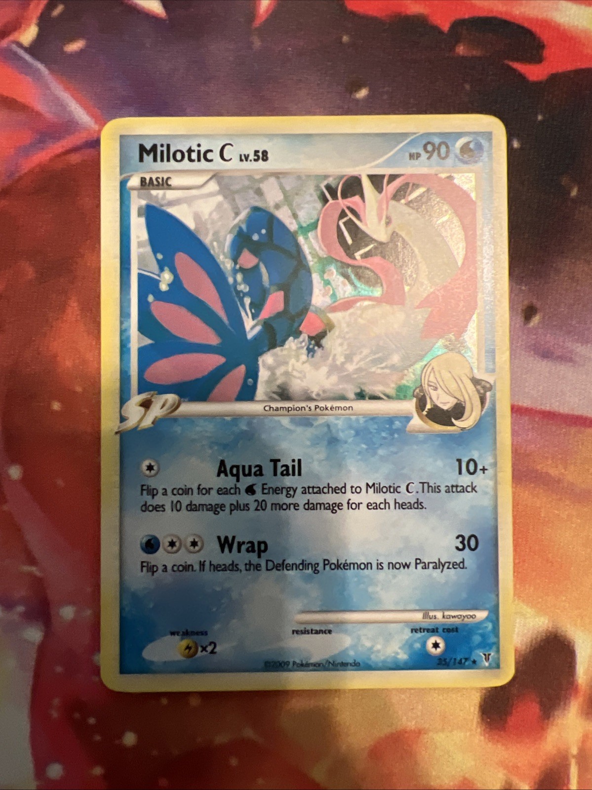 Milotic C - (DPPt Supreme Victors) 035/147 Deck Exclusives Holo