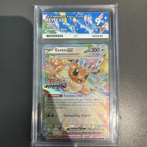 Pokemon | Prismatic Evolutions | Eevee ex | 075/131 Ace 9