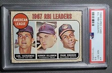 1968 O-Pee-Chee OPC YASTRZEMSKI Killebrew ROBINSON Strong PSA 8.5+ PoP 2 Topps 