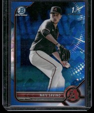 2022 Bowman Draft Sapphire Edition #BDC-163 Nate Savino