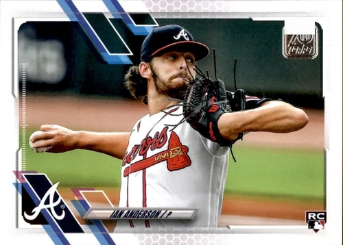 2021 Topps #239 Ian Anderson RC Atlanta Braves