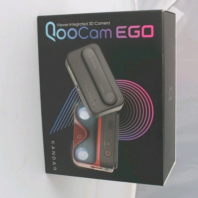 KANDA QooCam EGO MODEL: QG7018 3D Camera/Viewer 2 Batteries Charger
