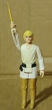 Original 1977 Kenner Star Wars Luke Skywalker Loose Figure W  Repro Lightsaber