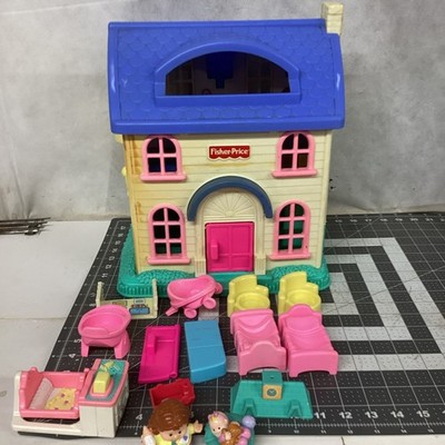 Fisher Price Little People Happy Sounds Sweet Home Doll House Lot 1996