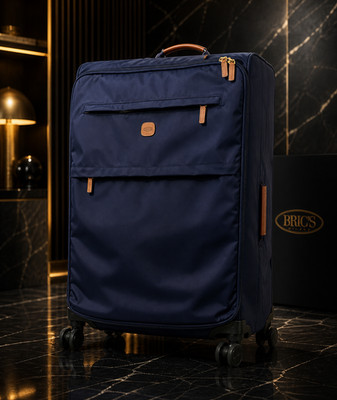 Bric s X-Collection 77cm Spinner Suitcase Ocean Blue Nylon Lightweight Large