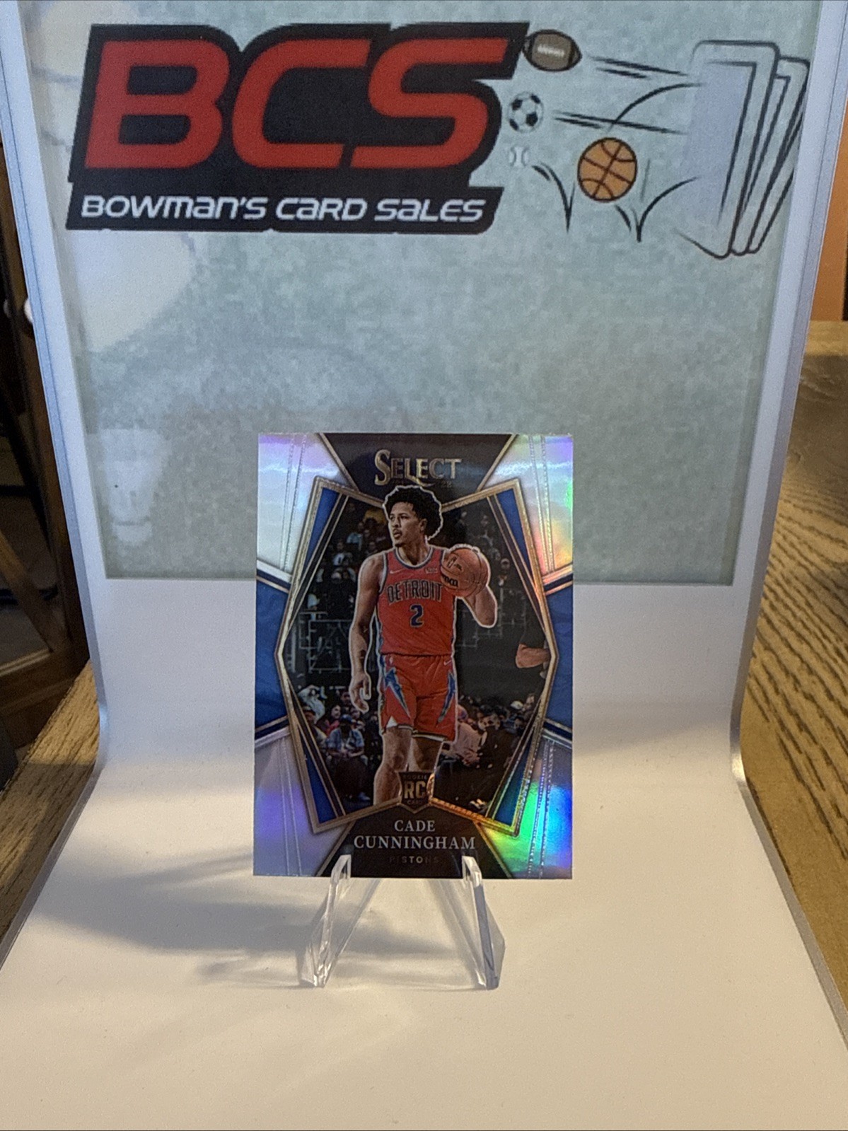 2021-22 Panini Select Premier Level Silver #116 Cade Cunningham RC Pistons 📈🔥