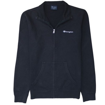 Champion Herren Sweatshirt schwarz Full Zip Gr. S