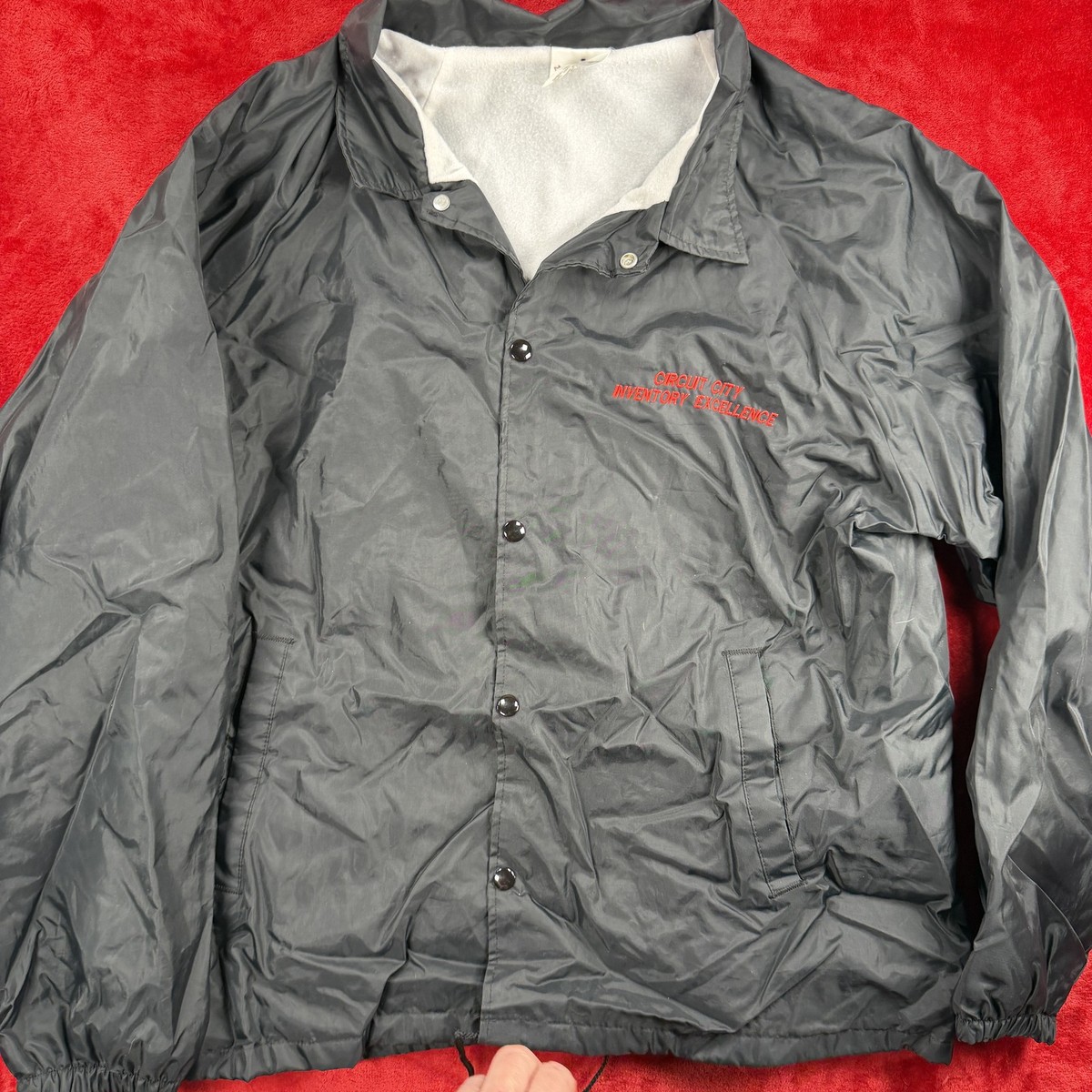Vintage ADIRAN SPORTSWEAR Circuit City Inventory Excellence Jacket