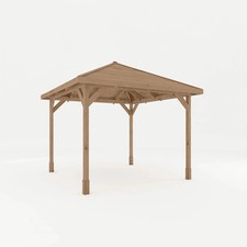 3m x 3m Traditional Gazebo | Wooden Gazebo | Pergola | Mercia Garden