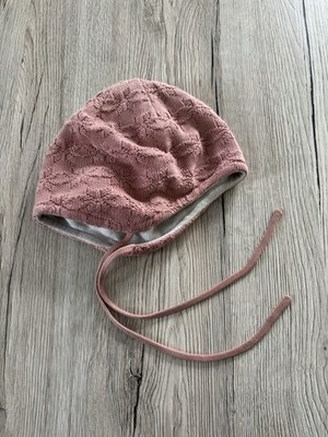 Maximo Mütze Baby Mädchen Rosa Gr. 49 Baumwolle 