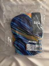 TYR Women  s Practice Swimsuit Cutout Riptidal Size 26 Teal/Org. Brand New 