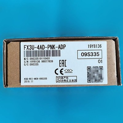 One New Analog Input Adapter FX3U-4AD-PNK-ADP BOXED #tp