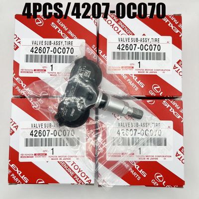 #ad 4X Genuine 42607 0C070 TPMS Tire Pressure Sensors For Toyota Sienna Tundra NEW $59.99
