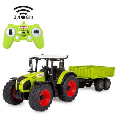 Jamara Claas Arion 660 mit Kippanhänger 1:24 2,4GHz Landwirtschaft