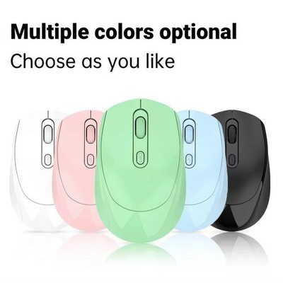 Kabellose Maus optische leise Mäuse USB für PC Laptop UK