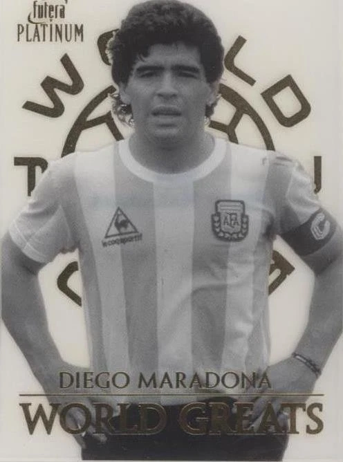 スポーツ選手 2003 FUTERA PLATINUM #W04 DIEGO MARADONA 2003 Futera Platinum Soccer Trading Cards for sale | eBay