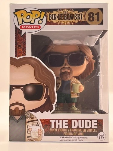 Funko POP!  Movies The Big Lebowski The Dude 81 VAULTED
