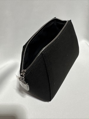 Givenchy Parfums Iconic Black Pouch Fabric Cosmetic Bag Travel