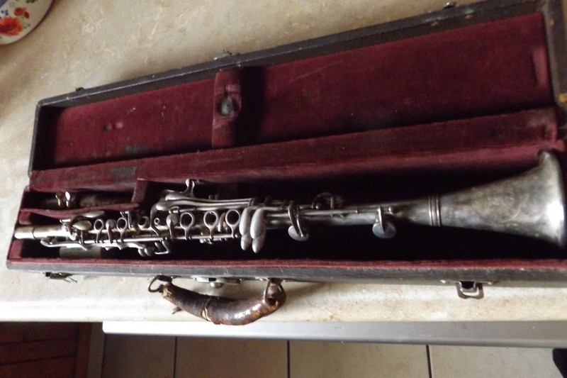 Vintage All American Made Metal Clarinet